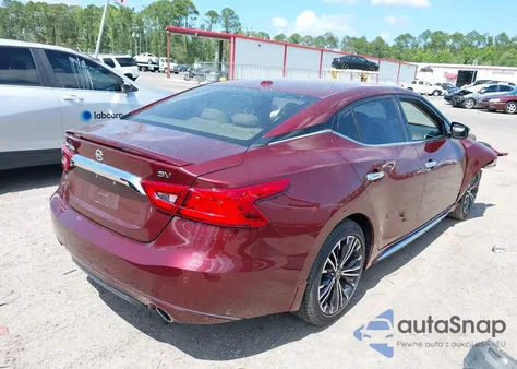 2017 Nissan Maxima 3.5 Sv из США, поврежденный, VIN 1N4AA6APOHC411463